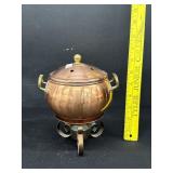 Vintage Copper Potpourri Simmering Tealight Warmer