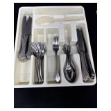 Oneida Rogers Deluxe Stainless Flatware 50 pcs