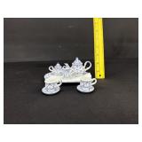 Vintage Blue Willow Childs Tea Set