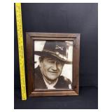 Framed John Wayne Picture 15 x 17