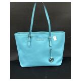 Michael Kors Large Teal Turquoise Tote Bag