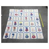Antique Sunbonnet Girl Quilt