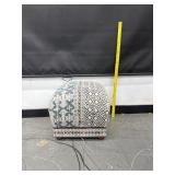 Boho Hand Woven Ottoman
