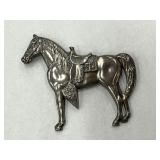 Vintage Sterling Horse Pendant