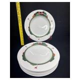 8 Christopher Stuart Fairway Dinner Plates