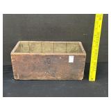 Antique Primitive Wood Crate Box