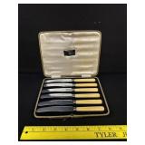 Vintage Viners Set of Butter Knives Butterscotch