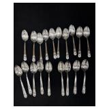 19 Rogers Presidential Teaspoons 1960