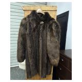 Russian Sable 3/4 Length Fur Coat Large