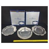 2 Sets Wallace Silver Grande Baroque Chargers