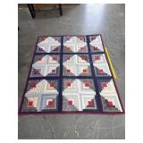Antique Log Cabin Quilt
