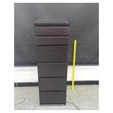 Tall Gentlemans 6 Drawer Chest