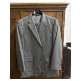 JoS. A. Bank Grey Mens Suit 48" XL