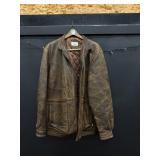 Vintage Adam Spencer Leather Bombers Jacket