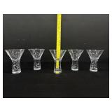 5 Crate & Barrel Krasno Verve Martini Glasses