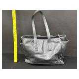 Authentic Coach Brown Leather  Satchel Purse