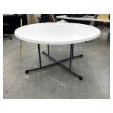 Lifetime Round Heavy Duty Folding Table