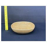 Vintage Mustard Serving Bowl