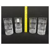 4 Ralph Lauren Glen Plaid Crystal High Balls