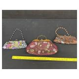3 Sequined Evening Bags