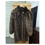 Russian Sable 3/4 Length Fur Coat Large