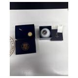 George W. Bush Presidential Tie Pin & Golf Ball