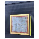 Royal Ascot On Cloth Artist Signed Framed