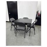 Sudden Comfort Card Table & 4 Chairs