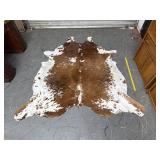 Genuine Large Tri Color Brindle Cowhide
