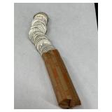 One Row 40 Silver Washington Quarters