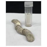 One Roll 50 Roosevelt Silver Dimes 1946 - 1964