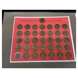 1968 Franklin Mint Presidential Hall Of Fame Coins
