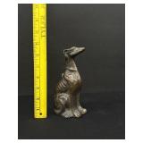 Antique Heavy Bronze Dog