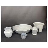 Vintage Aluminum Wash Basin Cook Pot & More