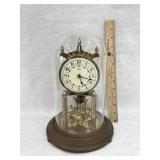 Vintage Kundo 400 Day Anniversary Clock Glass Dome