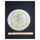 Yard Art Mosaic Style Round Frog Stone