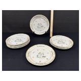 9 Vintage International Heartland Desert Plates