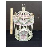 Handmade Rustic Bark & Twig Bird Cage