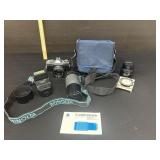 Minolta XG7 35mm W/ Assorted Lenses