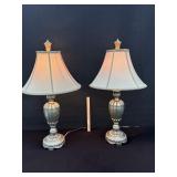 2 StyleCraft Traditional Urn Table Lamps