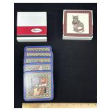 2 Pimpernal Cork Back Coasters in Original Boxes