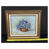 Vintage Framed Oil Painting Gloria Welch
