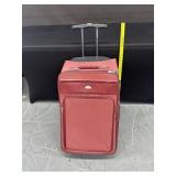 Clean Samsonite Red Rolling Suitcase