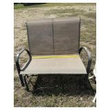 Outdoor Patio Glider Bench