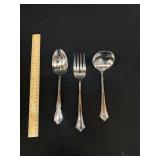 3 Oneida USA Serving Stainless Pieces