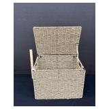 Seagrass Wicker Chest W/ Lid
