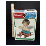 Vintage Playskool Lincoln Logs Set