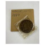 Mint Cond. 1849 Braided Large Cent