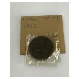 Rare Extra Fine Cond. 1853 Braided Large Cent