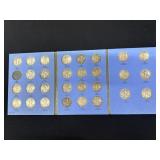 Book Of 29 Silver Walking Liberty Halfs